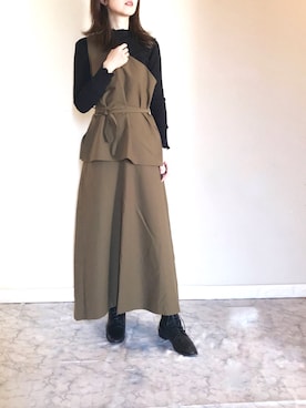 MARINさん(レディース・165cm)の冬コーディネート
