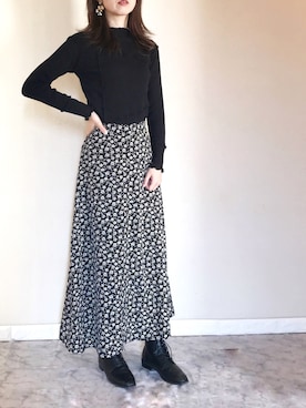 「tiptop」｜ＭAＲＩＮさん（レディース・165cm）の冬コーディネート