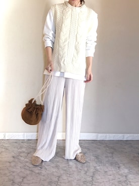 ＭAＲＩＮさん（レディース・165cm）の春コーディネート