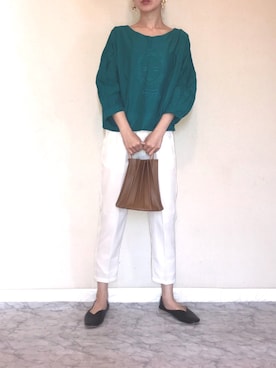 ＭAＲＩＮさん（レディース・165cm）の春コーディネート