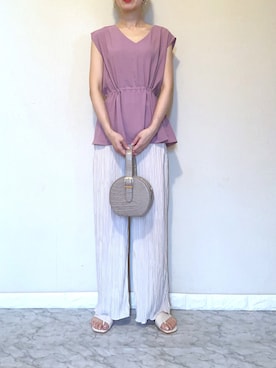 ＭAＲＩＮさん（レディース・165cm）の夏コーディネート