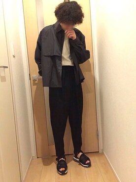 「Piece of cake（ピースオブケーキ）のアイテム」を使った、kazukazuさん（メンズ・170cm）の春コーディネート