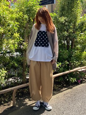 hirotaさん（レディース・162cm）の春コーディネート