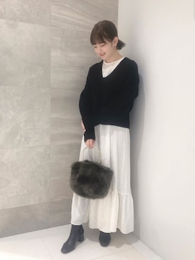 SODAさん（レディース・157cm）の冬コーディネート