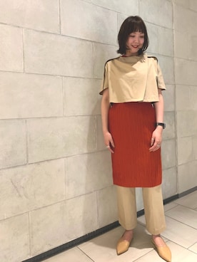 mari .さん（レディース・166cm）の春コーディネート