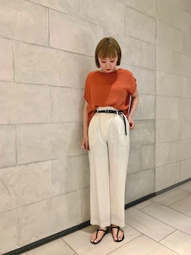 mari .さん（レディース・166cm）の夏コーディネート