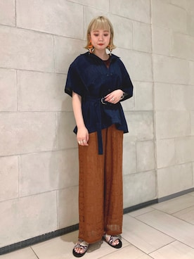 mari .さん（レディース・166cm）の夏コーディネート