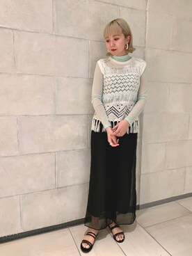 mari .さん(レディース・166cm)の夏コーディネート