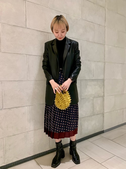 LOVELESS（ラブレス）の「ジオメトリック プリーツ スカート（スカート  