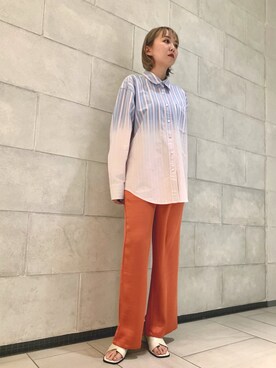 「Alexander Wang」｜「アイテム（パンツ）」を使った、mari .さん（レディース・166cm）の春コーディネート