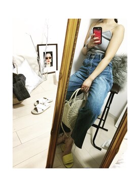 R I N Aさん(レディース・159cm)の夏コーディネート