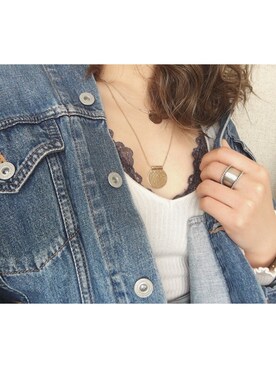 「ジュエリー」｜R I N Aさん（レディース・159cm）の春コーディネート