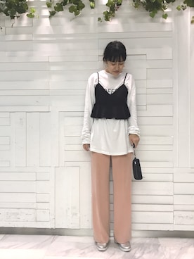 「alexanderwang（アレキサンダーワン）のアイテム（財布/小物）」を使った、IRIEさん（レディース・160cm）の秋コーディネート