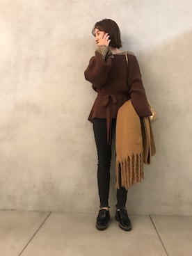 IRIEさん（レディース・160cm）の秋コーディネート