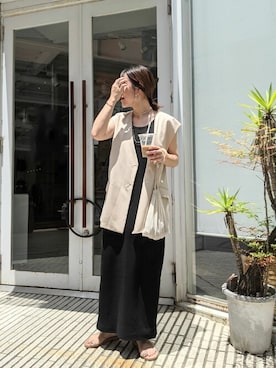 IRIEさん（レディース・160cm）の夏コーディネート