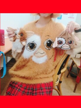 「タータンチェックスカート」｜「アイテム（トップス）」を使った、NATSUMIさん（レディース・150cm）の冬コーディネート