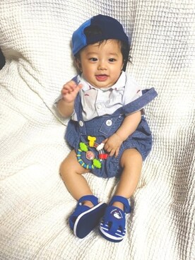 haruruさん（キッズ・60cm）の夏コーディネート