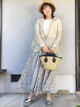 ィナリさん（レディース・160cm）の夏コーディネート