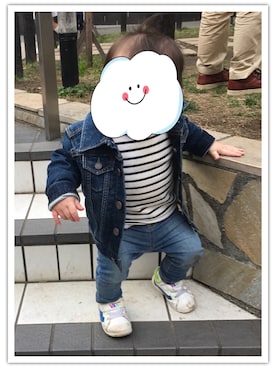 ともさん（キッズ・80cm）の春コーディネート