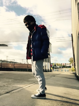 Hiroki Matsudaさん（メンズ・165cm）の冬コーディネート