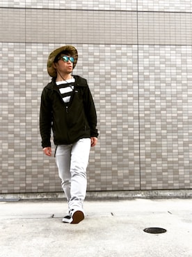 「outdoor research」｜Hiroki Matsudaさん（メンズ・165cm）の春コーディネート