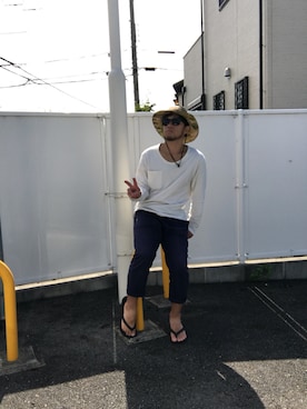 「Betula（ベチュラ）のアイテム」を使った、Hiroki Matsudaさん（メンズ・165cm）の秋コーディネート