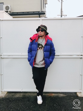 Hiroki Matsudaさん（メンズ・165cm）の冬コーディネート