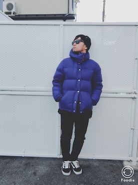 「オースク」｜Hiroki Matsudaさん（メンズ・165cm）の冬コーディネート