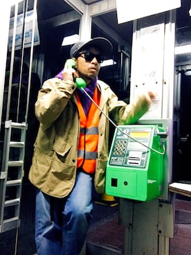 「スウェットパーカー」｜「アイテム（その他アウター）」を使った、Hiroki Matsudaさん（メンズ・166cm）の春コーディネート