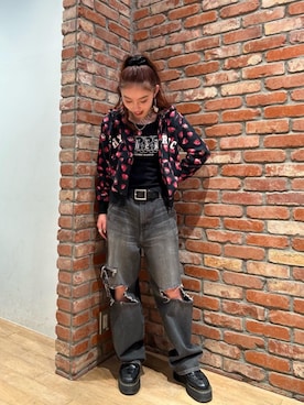 SARINAさん（レディース・157cm）の冬コーディネート