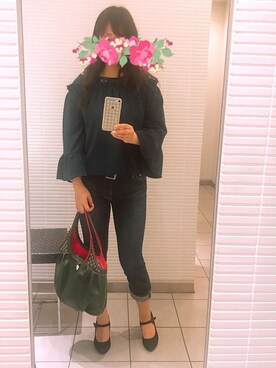 「SAVOY（サボイ）のアイテム」を使った、あっき✲さん（レディース・154cm）の春コーディネート