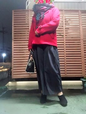 あっき✲さん（レディース・154cm）の冬コーディネート