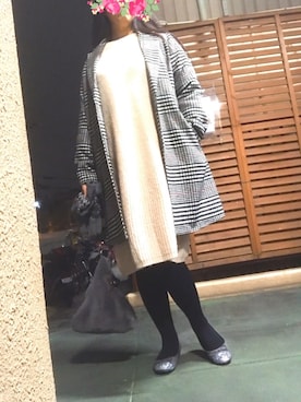 あっき✲さん（レディース・154cm）の冬コーディネート