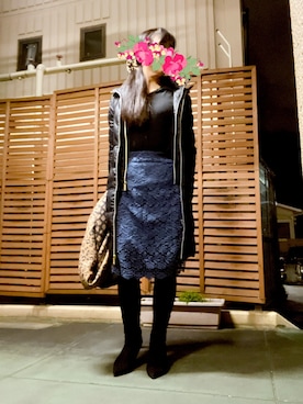 あっき✲さん（レディース・154cm）の冬コーディネート