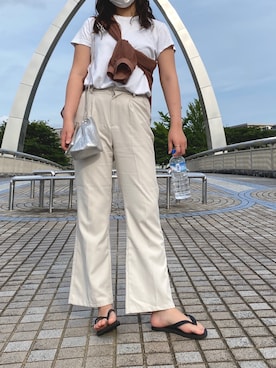 「Alia（アリア）のアイテム」を使った、やまさん（レディース・162cm）の夏コーディネート