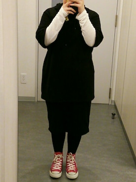 「i love korea」｜seezuさん（レディース・154cm）の秋コーディネート