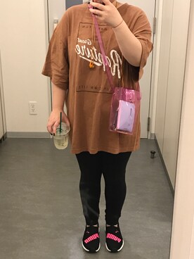 「LOVE」｜「アイテム（その他）」を使った、seezuさん（レディース・154cm）の夏コーディネート
