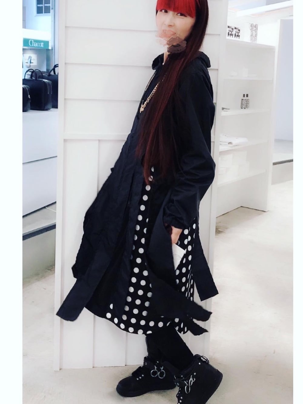 BLACK COMME des GARÇONS ワンピース Sサイズ COMME des GARCONS GIRL ワンピース S 黒