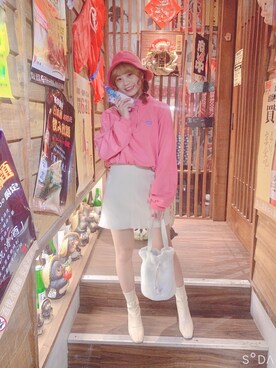 「5（ファイブ）のアイテム（トップス）」を使った、Hsuan🍒さん（レディース・154cm）の秋コーディネート
