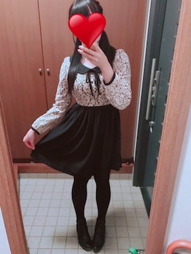 「bye bye」｜🥺さんさん（レディース・162cm）の冬コーディネート
