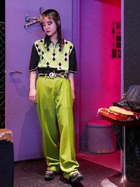 「cannabis_mens」｜CANNABIS HIMAWARIさん（レディース・155cm）の春コーディネート
