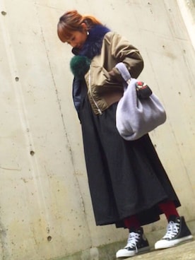 madoyanyanさん（レディース・159cm）の冬コーディネート