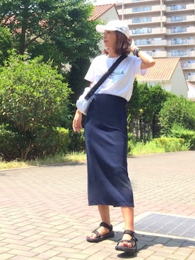 madoyanyanさん（レディース・160cm）の夏コーディネート