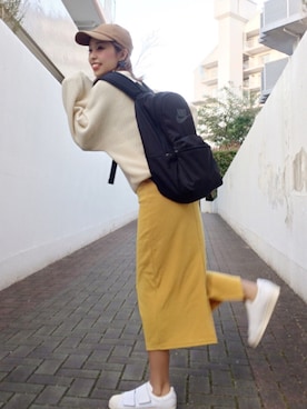 「CONVERSE TOKYO（コンバーストウキョウ）のアイテム（アクセサリー）」を使った、madoyanyanさん（レディース・160cm）の秋コーディネート