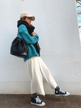 madoyanyanさん（レディース・160cm）の冬コーディネート