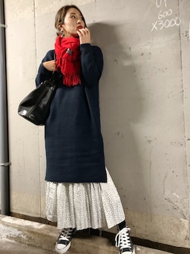 madoyanyanさん（レディース・160cm）の冬コーディネート