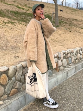 madoyanyanさん（レディース・160cm）の冬コーディネート