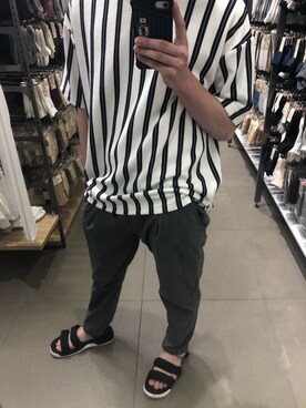  エバタさん（メンズ・172cm）の夏コーディネート