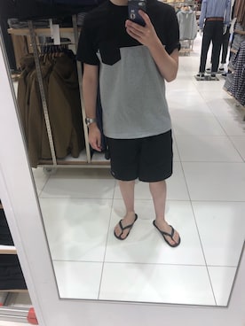  エバタさん（メンズ・176cm）の夏コーディネート