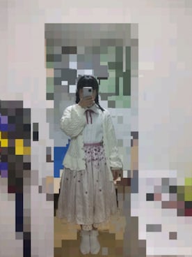 「axes femme POETIQUE（アクシーズファムポエティック）のアイテム（シューズ）」を使った、うつきさん（レディース・150cm）の春コーディネート